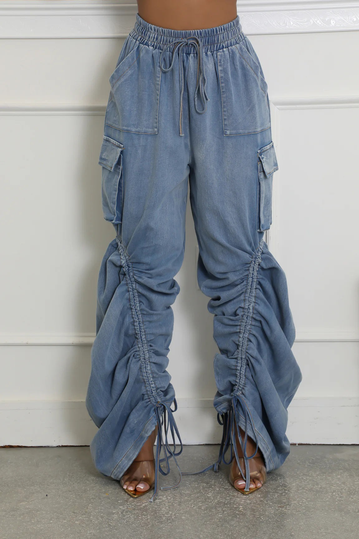 Drawstring Jean Joggers